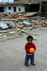 children and earthquakes