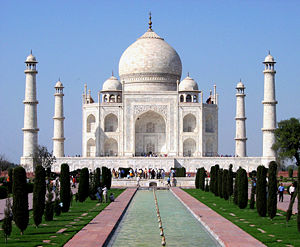 The perfection of Taj Mahal