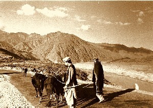 Shepherds on the Karakoram Highway