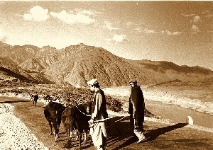 Shepherds on the Karakoram Highway