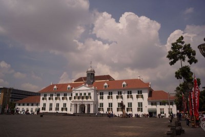 Il municipio del governo olandese a Jakarta, oggi Museo di Storia di Jakarta